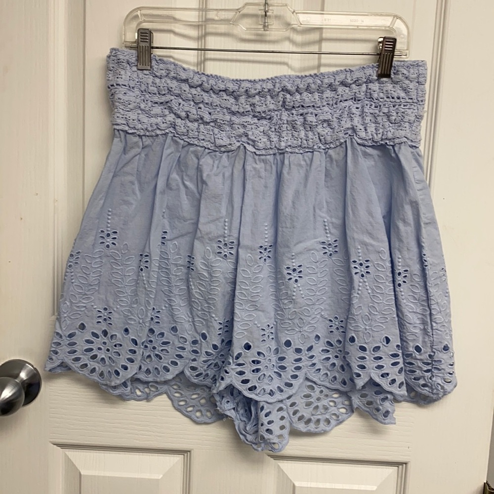 Free People lace shorts
